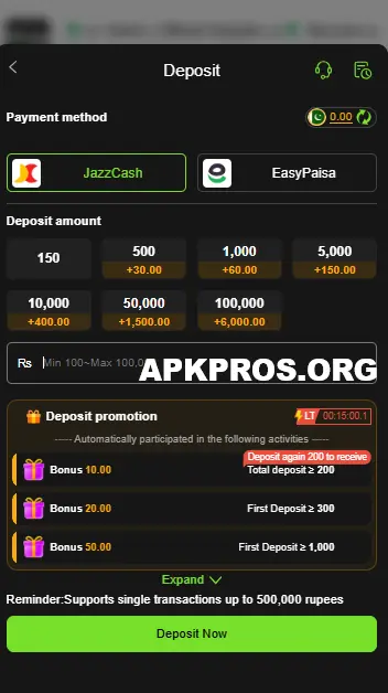 10WIN Game DEPOSIT IMG